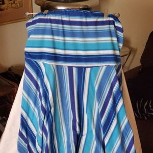 Tube top dress